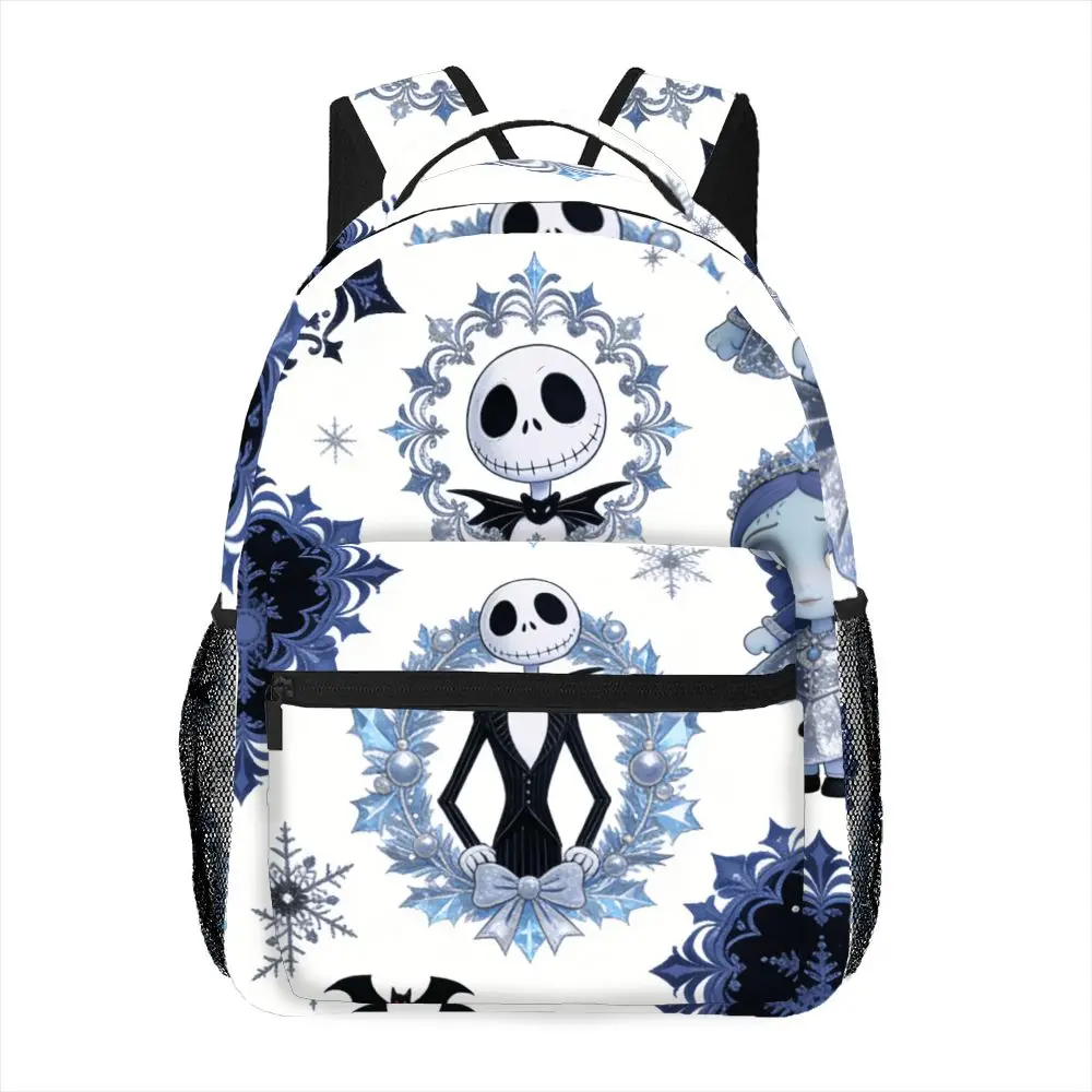 

1PC Disney the Nightmare before Christmas Minimalist Fashion Backpack Suitable for Casual Outings And Daily Commuting