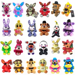 Muñecos de Peluche de Five Nights at Fredy Bonnie para niños, peluches de animales de Peluche, muñecos de Peluche suaves, regalos para niños, 18cm, FNAF Purple Nightmare Bonnie