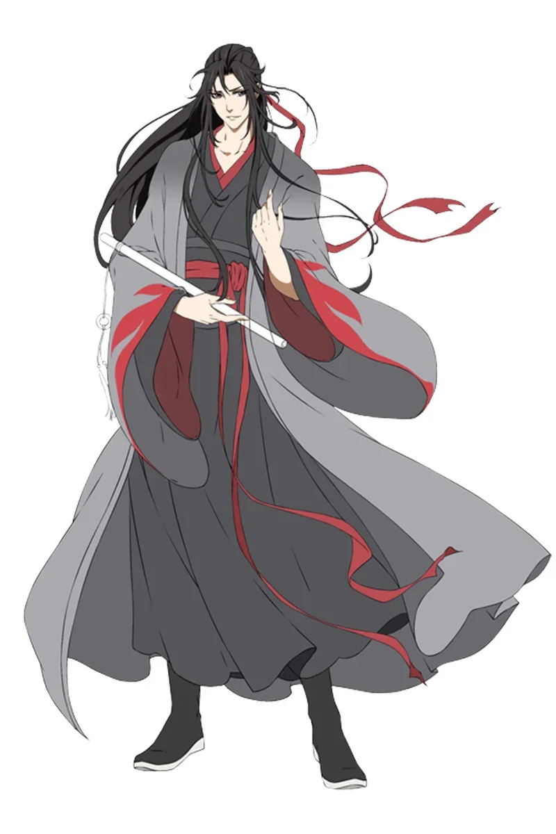 

Костюм для косплея Hanfu для мужчин и женщин MoDaoZuShi Grandmaster Of Demonic Culture Wei Wuxian YiLing Patriarch Ver полный комплект