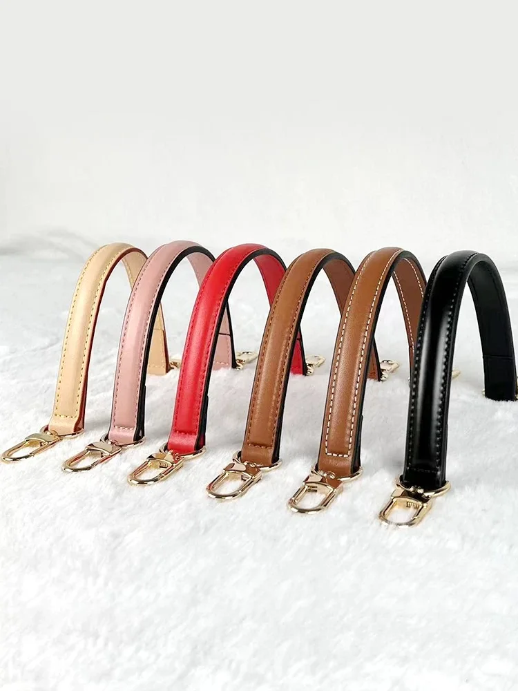 حزام حقيبة جلدية للنساء حقيبة يد بمقبض كتف وحقيبة كروس وحزام بديل لملحقات الحقائب الكاملة المصممة