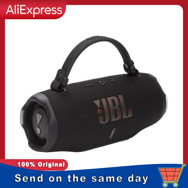 JBL Charge 6 Portable Bluetooth IP68 Waterproof Drop-Proof Bluetooth Speaker, Bold JBL Pro Sound 28Hrs Playtime