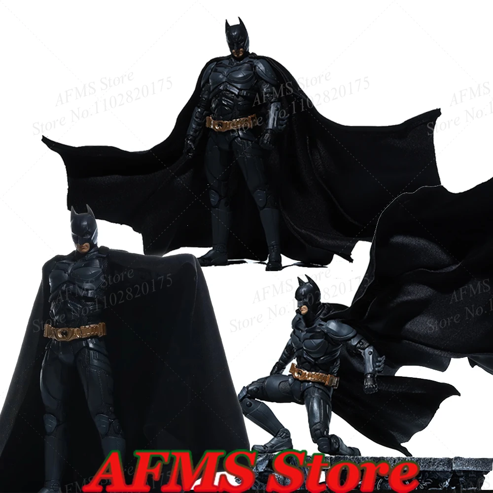 

1/12 Scale Collectible Figure Batman Nolan The Dark Knight Black Cloak Bale Clothes Fit 7Inch Mcfarland Action Figure Toys