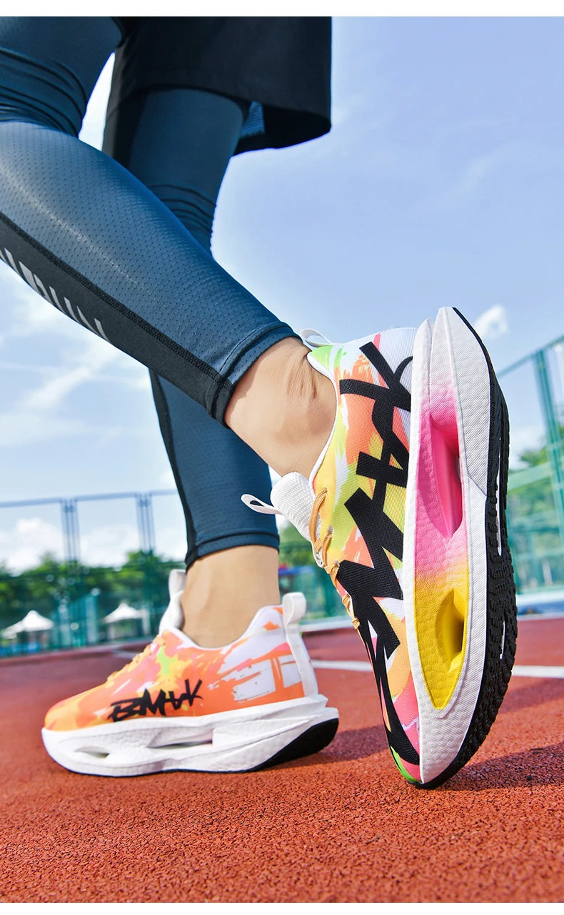 Herren-Laufschuhe mit Carbonplatte, Marathon-Spezialität, Sport-Outdoor, atmungsaktiv, leicht, Damen, bequeme Sportschuhe – Detail 37
