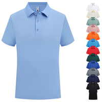 Blank Black Classic Uniform Polo T Shirt Men Wholesale Bulk Summer Formal Collar T-shirt For Men Casual Camiseta Polos De Hombre