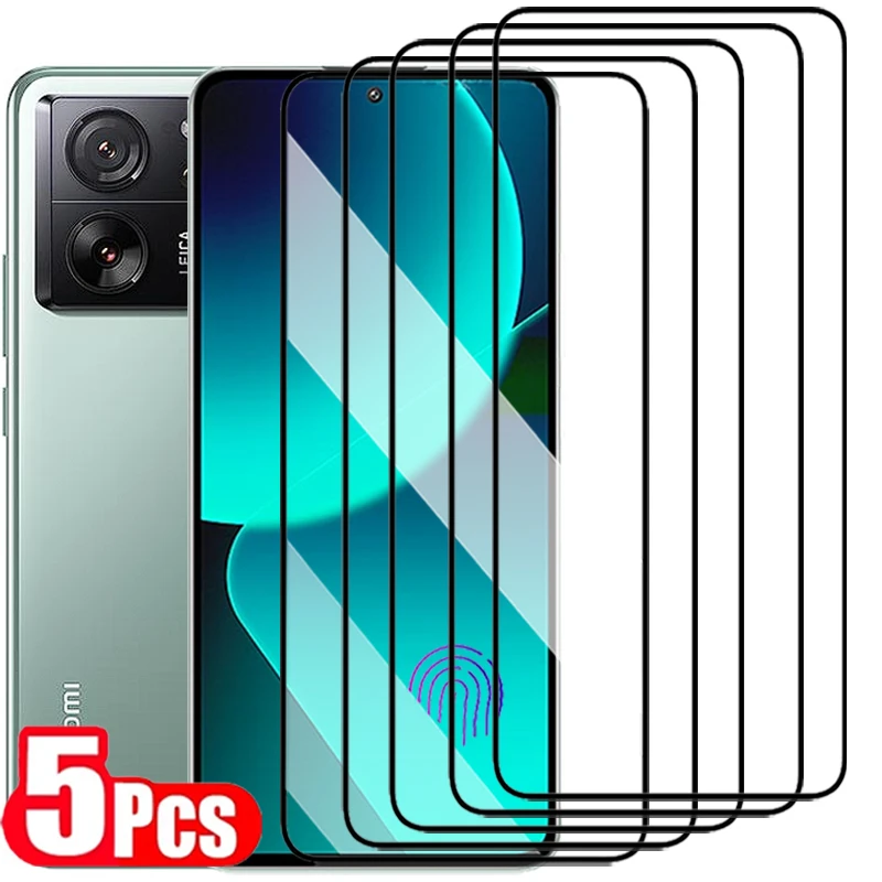 9D Full Cover Screen Protector For Xiaomi 14 13 13T Pro 12 Lite NE 5G Mi 11 Lite 5G NE 10T 10 T 11T Pro 9T 9 Tempered Glass Film