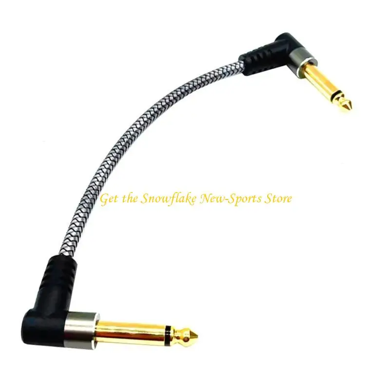 E56D Guitar Pedal Cable Effect Cable Low Noise Shielded Cable Leads