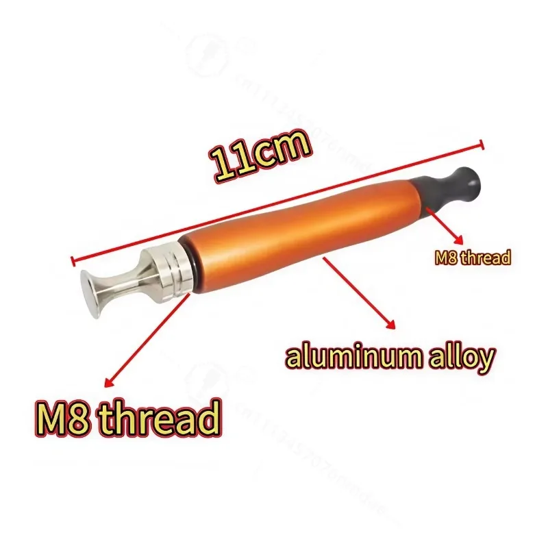 Paint‑less Dent Repair Kit Carbon Fiber Hammer With Replaceable Titanium Head Auto Sheet Metal Damage Remover Hand Tools