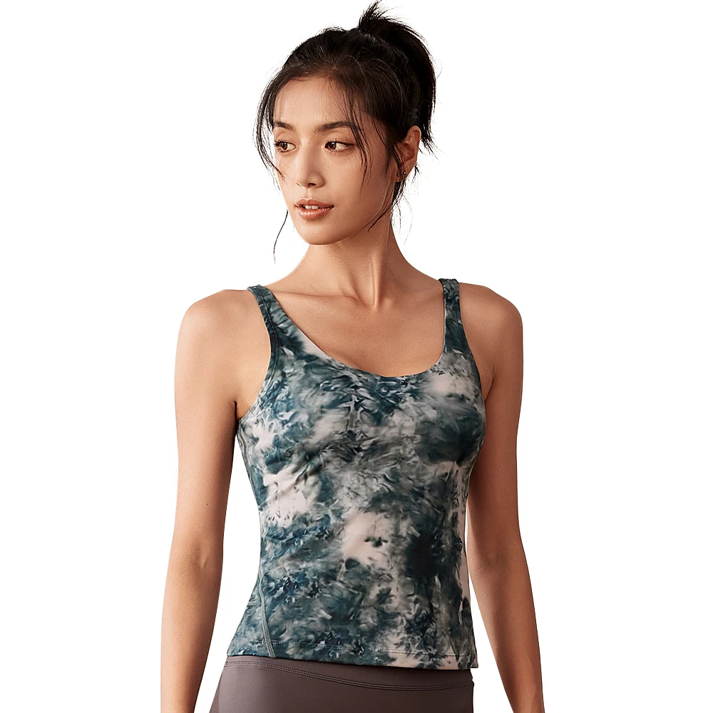 Sports Sleeveless Shirts for Women Gym Running Yoga Pilates Tennis Workout Fast-Dry Stretch Slim Padded Fitness Vest Tops S-XL