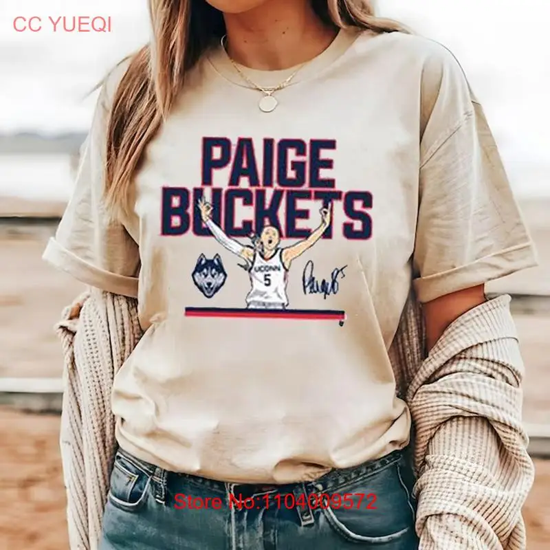 PaigeE Bueckers Buckets Unisex T Shirt, Basketball Player SlaAm DuUnk BootleEg