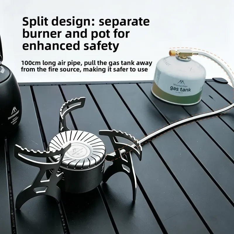 Outdoor burner Outdoor mini Stove Camping Cooking Ultralight Folding Mini Burner Camp Cooking Supplies