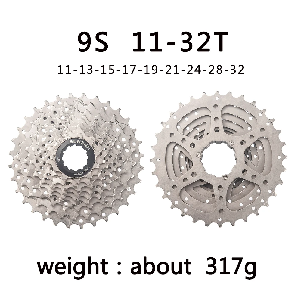 SENSAH 8/9/10/11/12 Speed Road Bike Cassette 11V 23T/25T/28T/30T