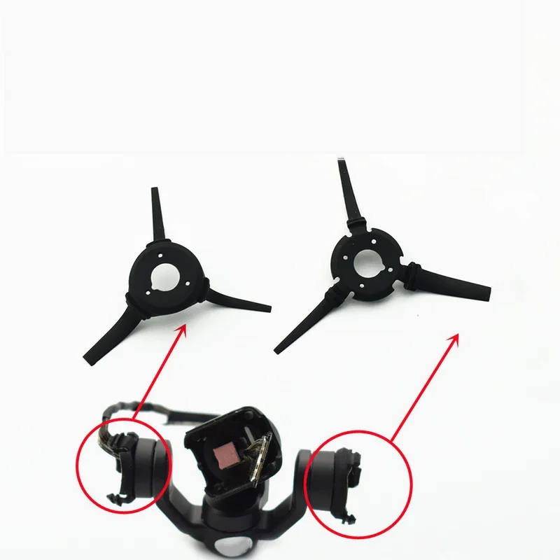 Original gimbal side uncut rubber dampers 1 pair for DJI mini 4 Pro damping cushion shock-absorber ball drone spare part