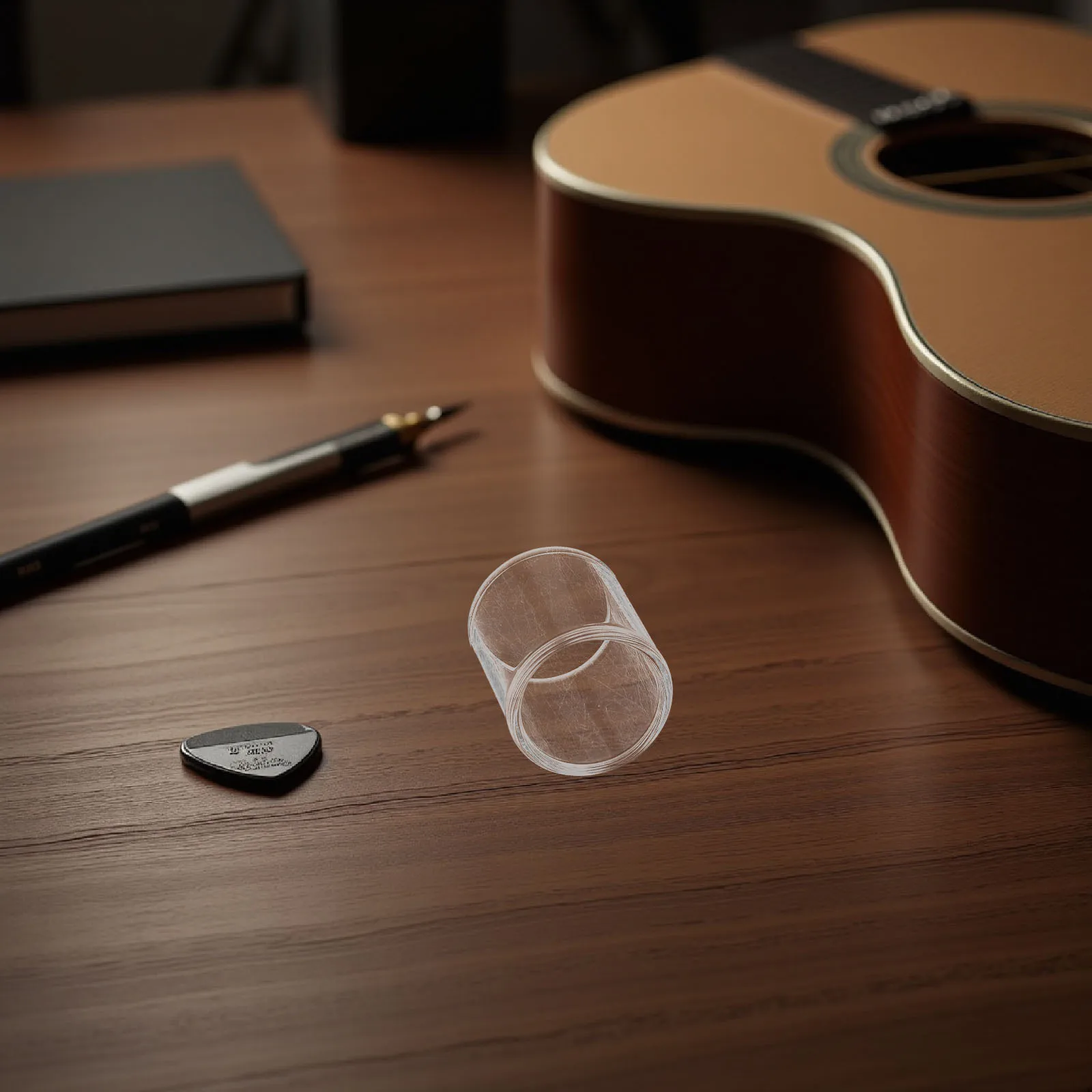 

28mm Glass Guitar Slide Finger Slider for Electric Acoustic Jazz Blues Country Guitarra String Instrument Accessories