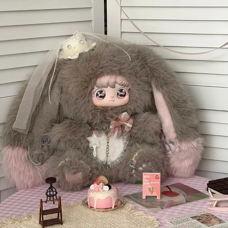 

Sanmi Star Rabbit Dream Series Blind Box 800% Big Size Cute Vinyl Plush Doll Trendy Toy Gift For Girls & Women