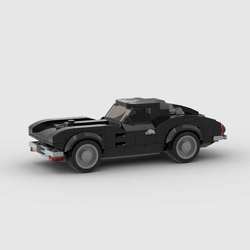 

MOC Black Super Sports Cars Building Blocks Bricks DIY Sets Gifts Toys For Boys & Girls & Adults 223PCS