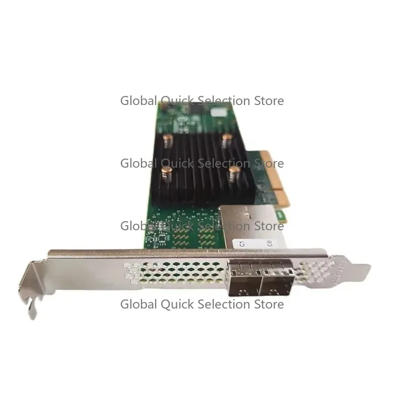 Original LSI 9500-8e 12Gb/s SAS HBA Network Adapter Card PCIe X8 Gen 4.0 Wireless WiFi Interface for Servers PCs Internal Use
