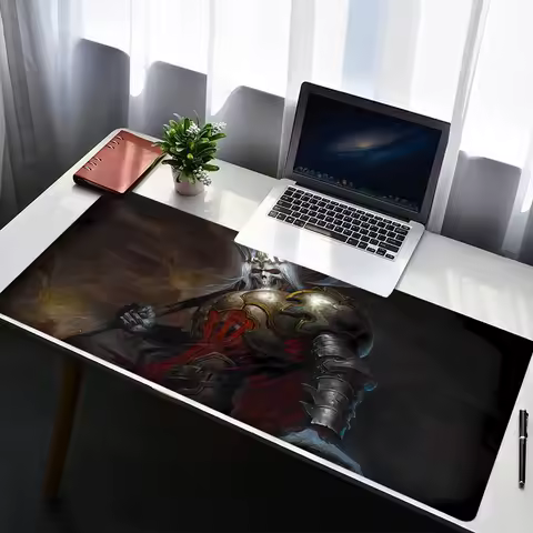 Mouse Pad PC Non Slip Rubber Cartoon Mousepad Laptop Gamer Cabinet Keyboard Pad Office Computer Gaming Desk D-diablo 4 Mouse Mat