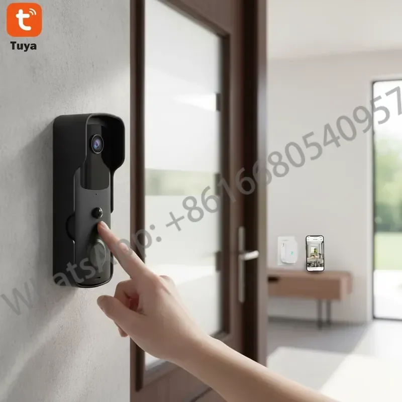 Smart Live Two - Way Audio Doorbell with WiFi Camera and for Smart Homes