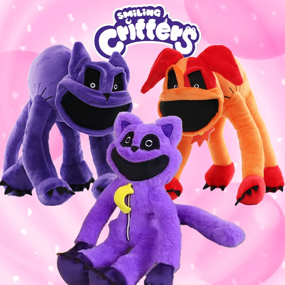 

Hot Smiling little animal Plush Toys Cat Dog Soft Stuffed Plushie Miss Delight Doll Decoration Birthday present for Kids