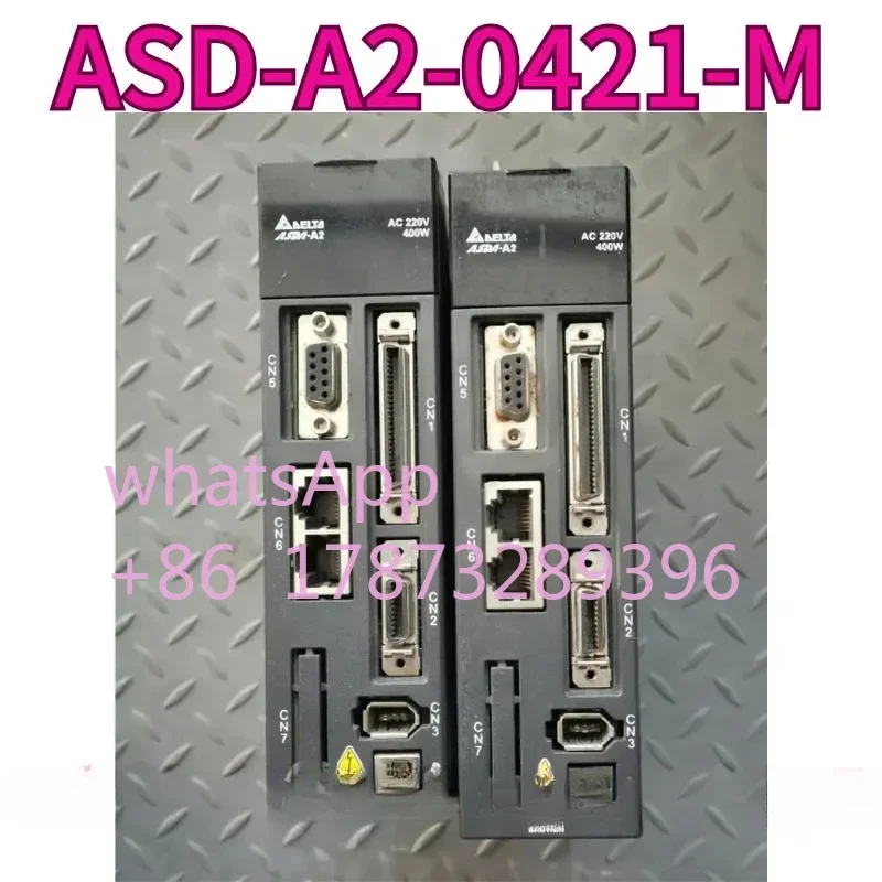 

Used servo driver ASD-A2-0421-M 400W