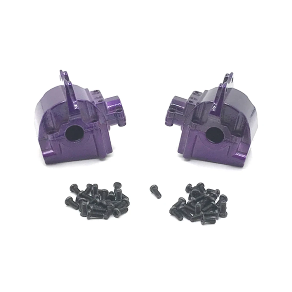 Metal Differential Gearbox Housing Cover for Wltoys 144001 124019 124018 RC Car Upgrade Parts Accessories,2 pcs