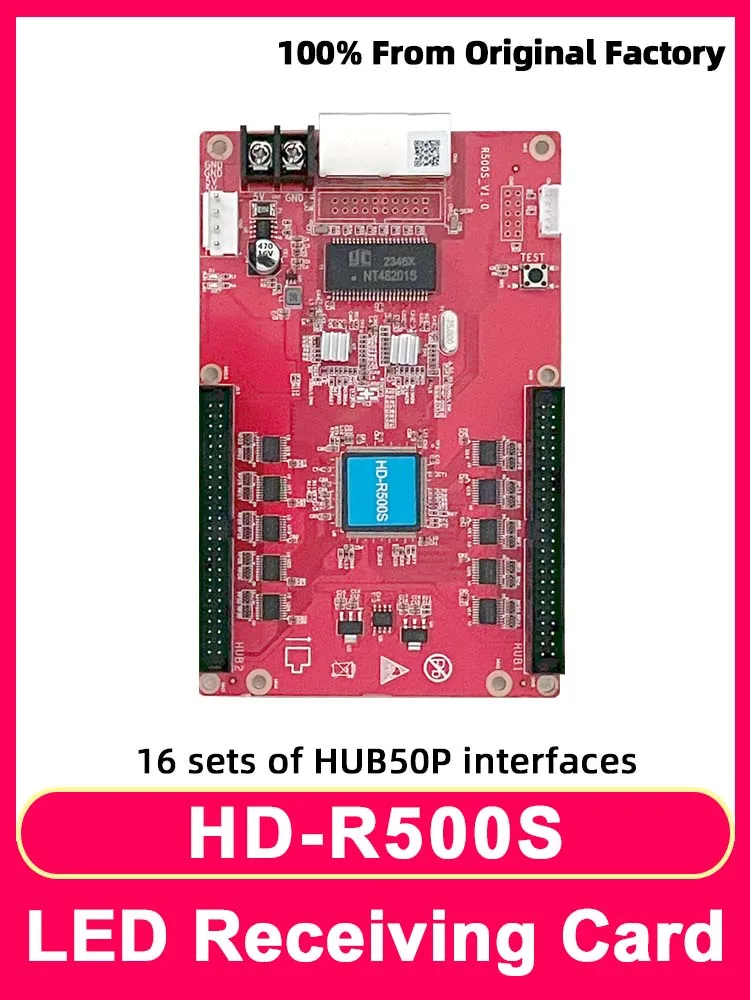 HD-R500s Receiving Card Full Color LED Panel Video Wall LED Display Screen Pixel Display RGB Synchronization System Motherboard