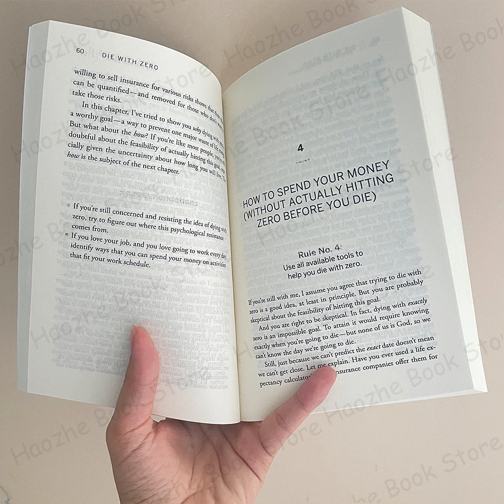 Die With Zero: Getting All You Can from Your Money and Your Life Motivational Management & Leadership English Book Paperback
