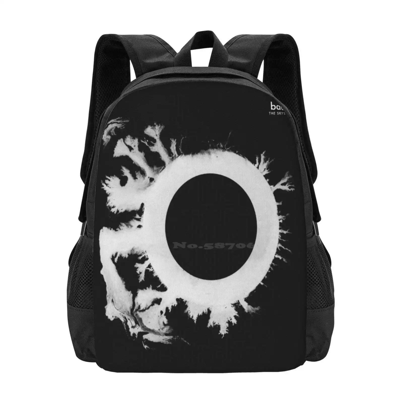 The Sky'S Gone Out Post Punk 80S Retro Black And White Artwork Backpack For Student School Laptop Travel Bag Peter Murphy Post