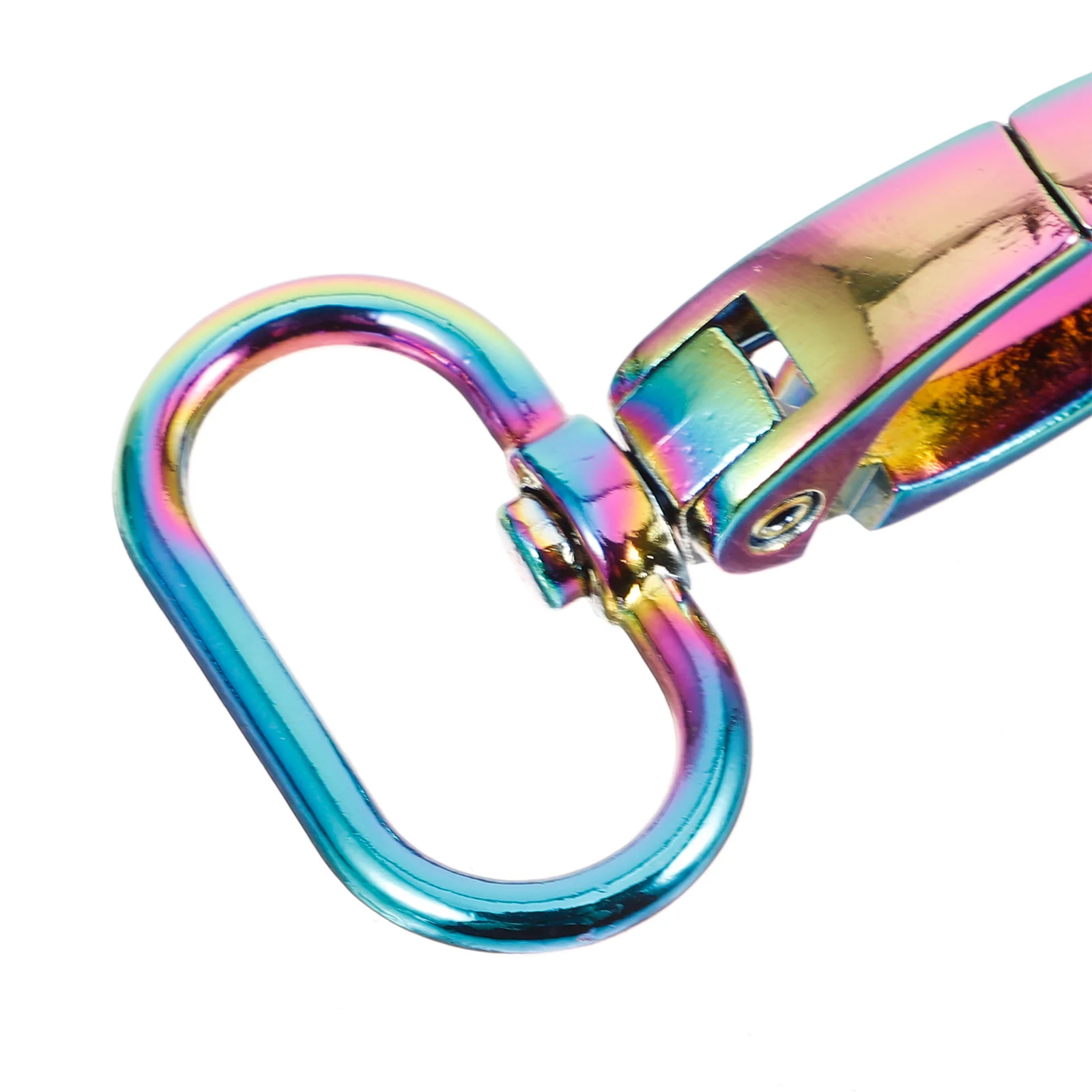 

6Pcs Multicolor Zinc Alloy Bag Belt Clips Durable Easy Attach Detach Carabiner for Purse Backpack Carabiner for Bag