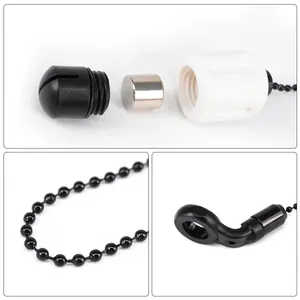 Hirisi الكارب بكرات الصيد مقلاع إسقاط مؤشر سلسلة النحاس لمؤشر لدغة إنذارات الصيد B2029 أعلى 8 مبيعات أضواء تحذير لدغة الصيد - رقم 1