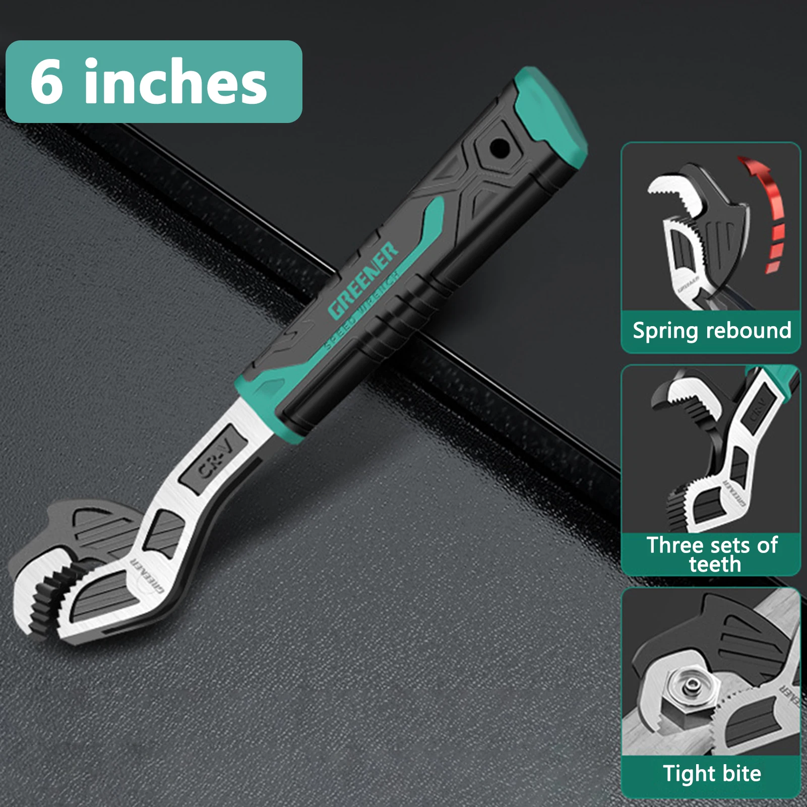 

Universal Wrench Multi-Function Adjustable Wrench Fast Wrench Bathroom Pipe Wrench Car Wrench Repair Tools Multi Hand Tool