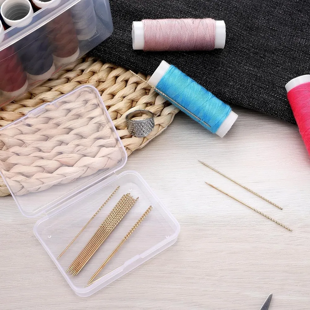 ABNH Snag Repair Needle,Snag It Tool,15Pcs Repair Knits and Woven Tool,with Case for Woven Knitted Cloth Garments Drapes