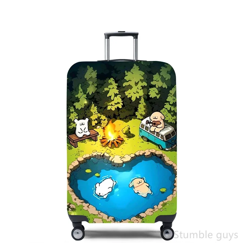 

Защитный эластичный моющийся чехол для багажа, пылезащитный, прочный, незаменимый аксессуар для путешествий