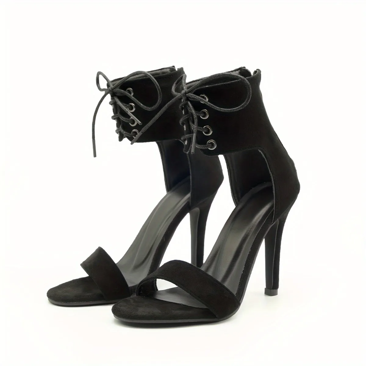 Fashion Summer New Sexy Pointed Strap Ladies High Heels Stiletto Elegant Party Dance Lace-up Gladiator Open-toed Ladies Sandals image 4