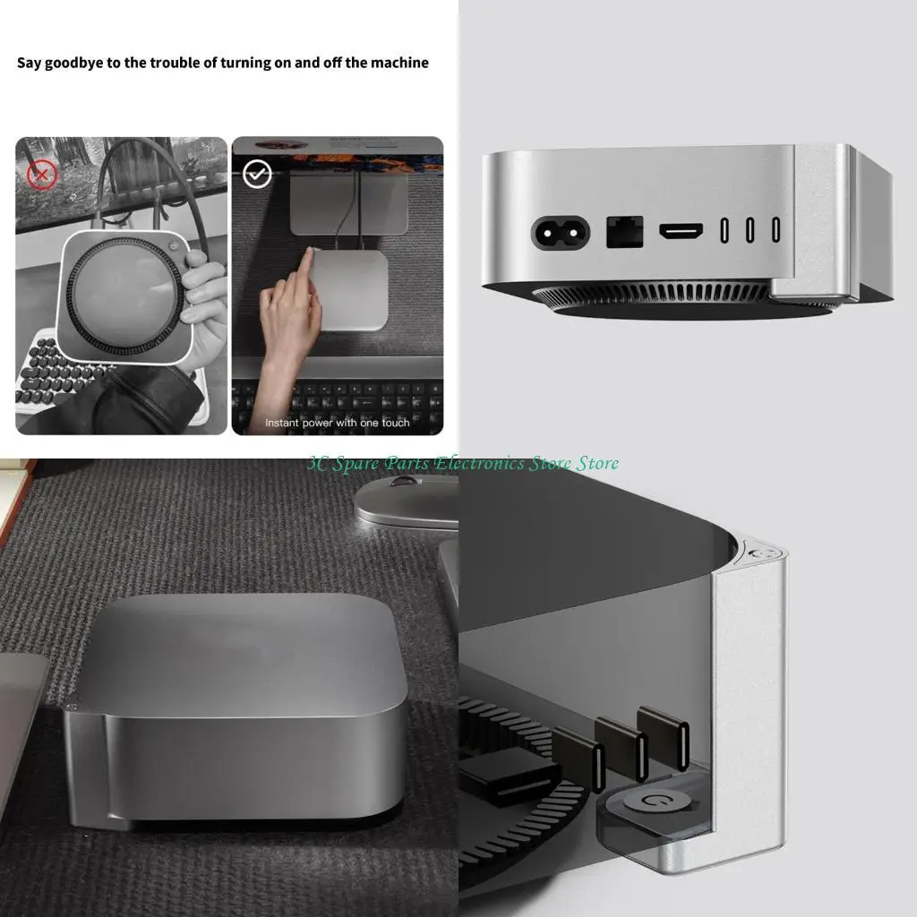 

Металлическая кнопка питания SZ Удобная подставка для мини-устройства, обеспечивающая простоту удаления и замены устройства