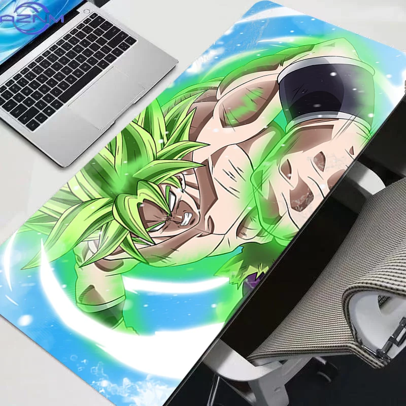 Broly Dragon Ball Z DBZ Mouse pad Gamers Large Computer Extended Game Mousepad Desk Mat Keyboard Rubber Durable DBZ Carpet