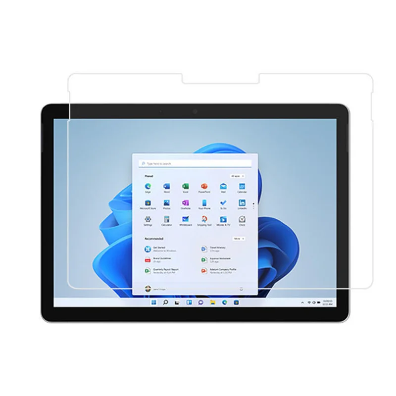 9H Tempered Glass Screen Protector For Microsoft Surface Go 3 2021 10.5 Inch Go3 Tablet Bubble Free Scratch Proof HD Clear Film
