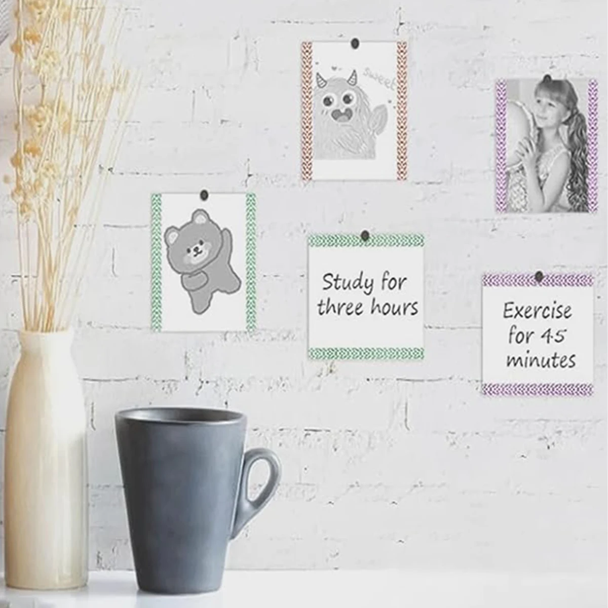 57x30mm Thermal Print Paper Instant Camera Refill Print Paper Photo Thermal Self-Adhesive Paper for Most Instant Camera Supplies