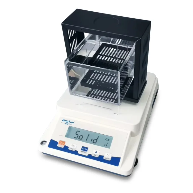 เครื่องชั่งน้ำหนัก XINGYUN XY3002CM-L 310 กรัม ความละเอียด 0.01 กรัม  ตัวเครื่องพลาสติกสี  พร้อมฟังก์ชั่นชั่งน้ำหนักเปล่า  ชุดอุปกรณ์วัดความหนาแน่น  และอินเทอร์เฟซเสริม