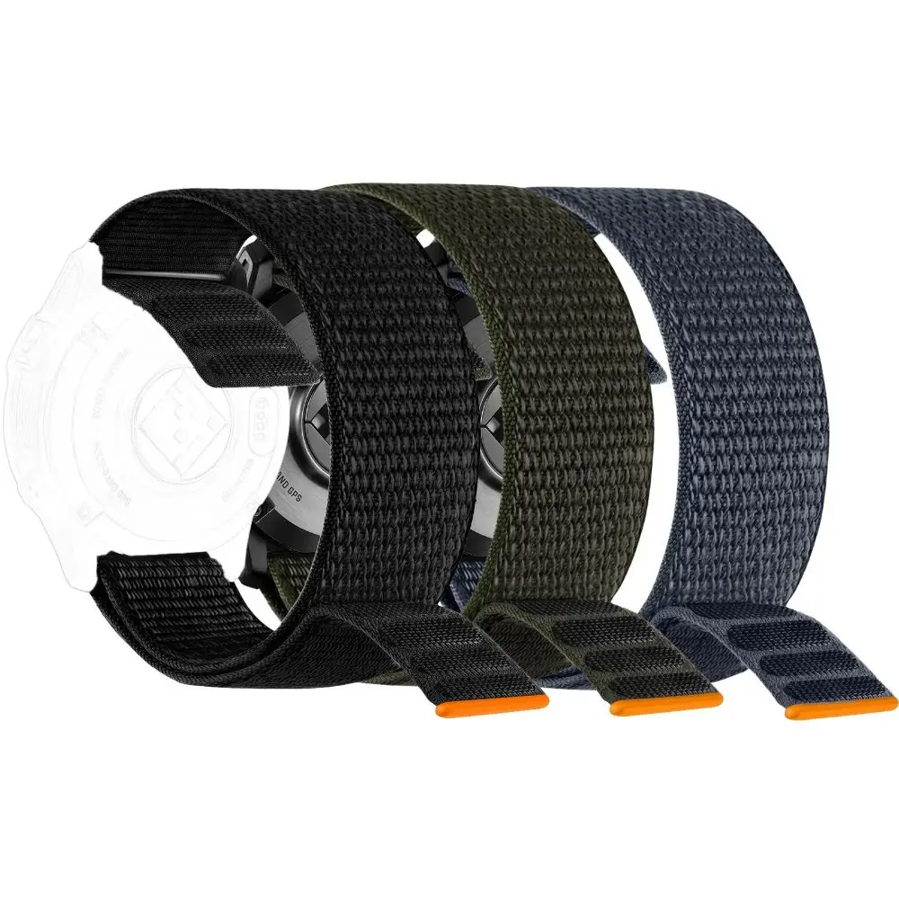 QuickFit Woven Nylon Watch Band 22/26 Mm Comfortable Adjustable Sport Band Replacement Breathable for Fenix8/7/7x