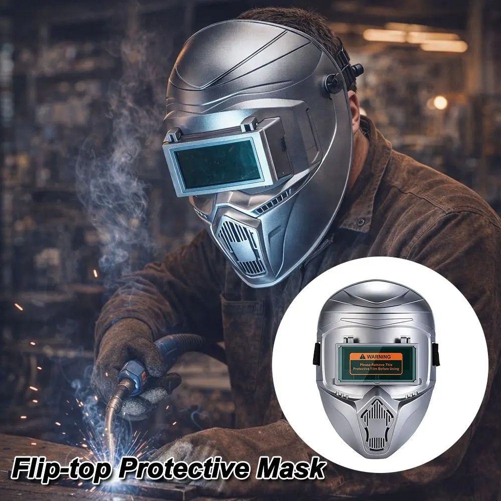High-definition Flip-top Protective Mask Multifunctional Headband Welder's Masks with Ventilation Hole