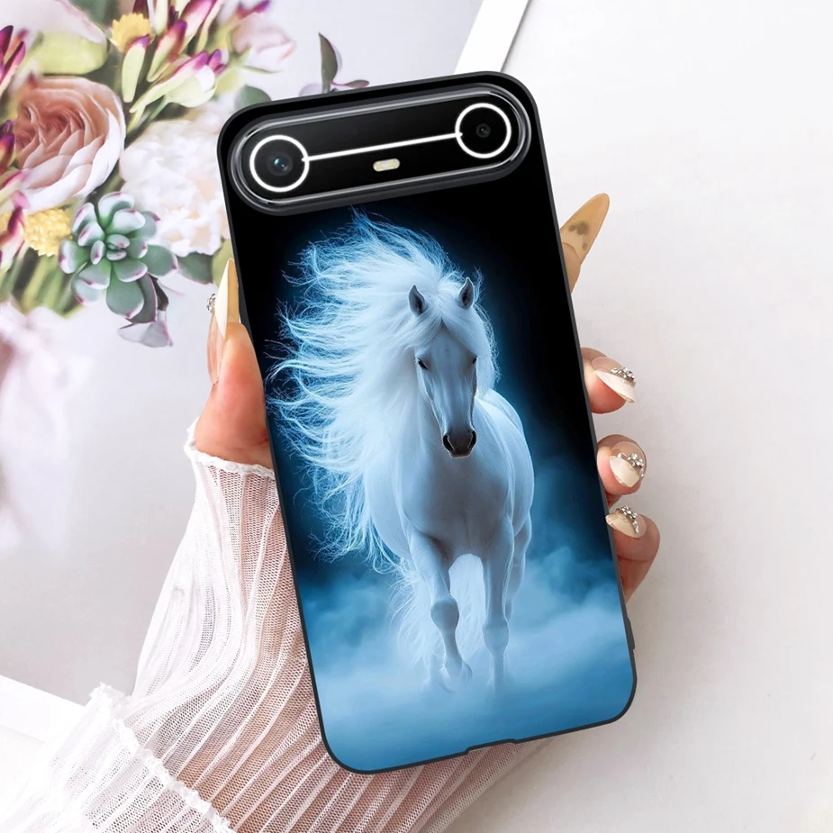 ل Tecno Pova حافظة رفيعة KM9 حيوانات باردة الزهور رسمت غطاء لينة حافظة هاتف من البولي يوريثان ل Tecno Pova سليم PovaSlim 5G Fundas Coque #6