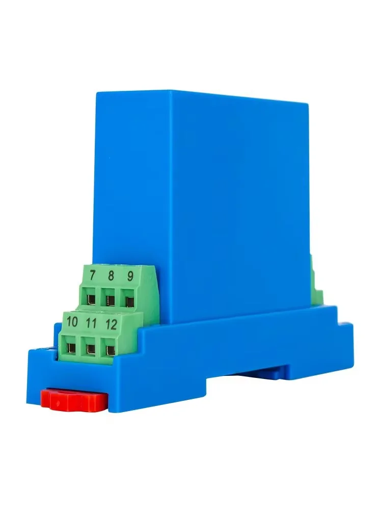 Frequency Transmitter Transducer 0-50HZ 1Khz 5Khz 0-100Khz to 4-20mA 0-10V 0-5V 1 In 1 Out DIN Rail Installation DC24V Power