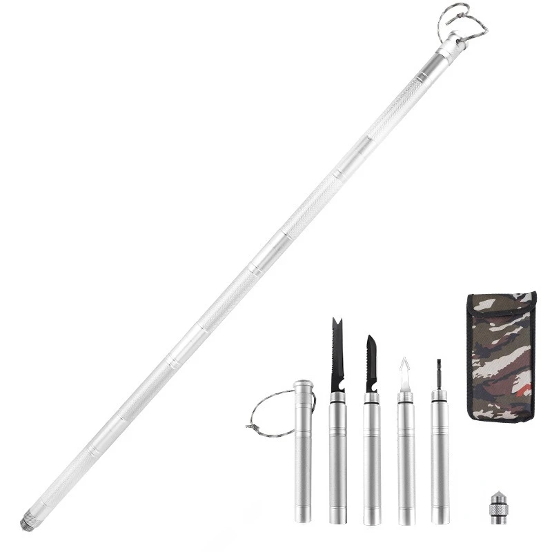 CEOI GWOK Trekking Poles Survival Equipment for Trekking and Camping Durable and Lightweight Aluminum Alloy Trekking Poles