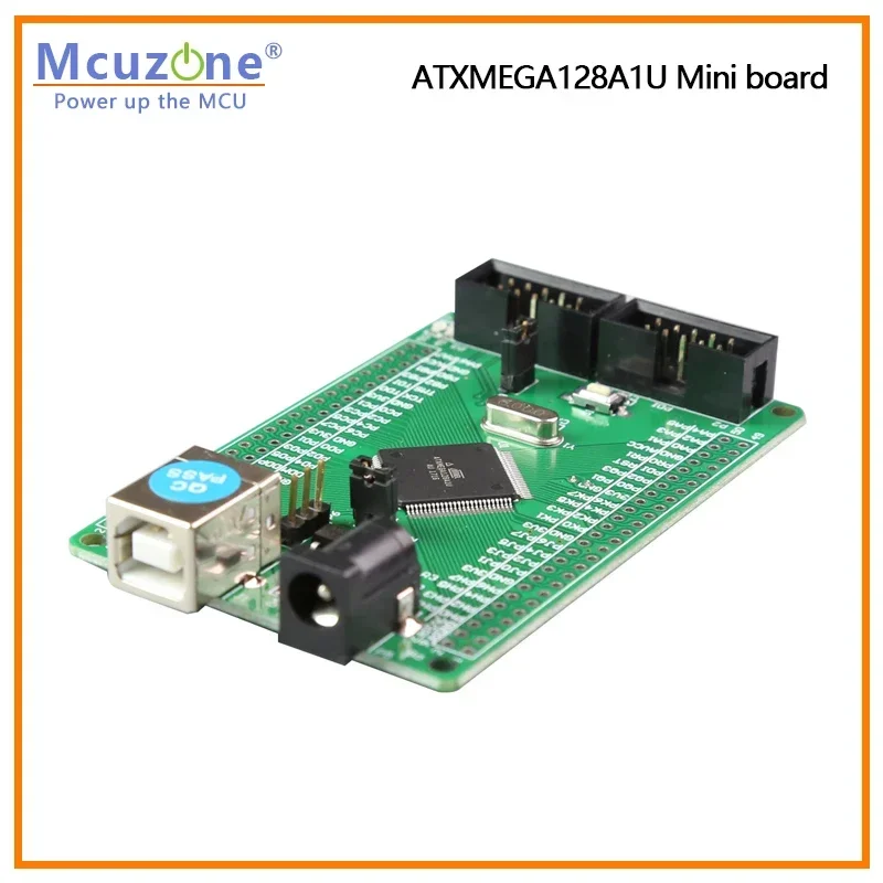 มินิบอร์ด ATXMEGA128A1U 8 * UART, ไมโครชิป, PDI,JTAG, ดาวน์โหลด USB, ไม่มีโปรแกรมจำลอง100PIN GPIO