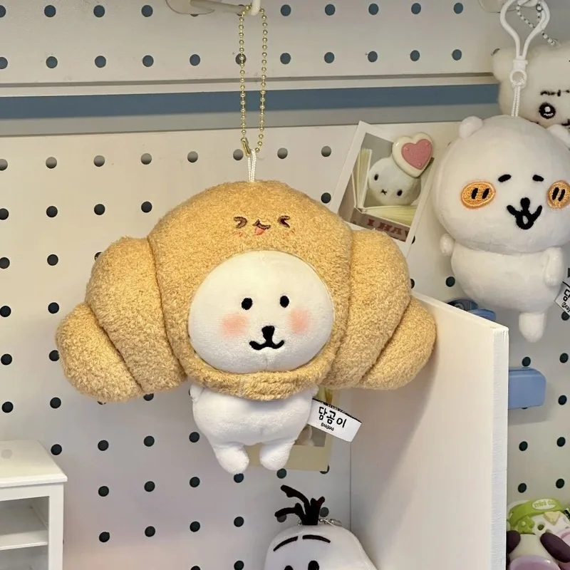 

Rilakkuma Bread head 10cm head cotton doll chiikawa head self-mockery bear baby clothes