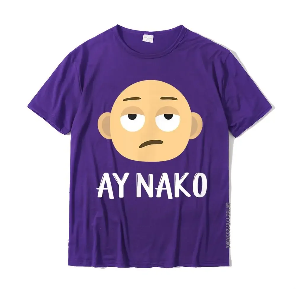 Ay Nako Funny Filipino Philippines Pinoy Pinay Shirt Graphic Men Tshirts Cotton Tops Tees Birthday