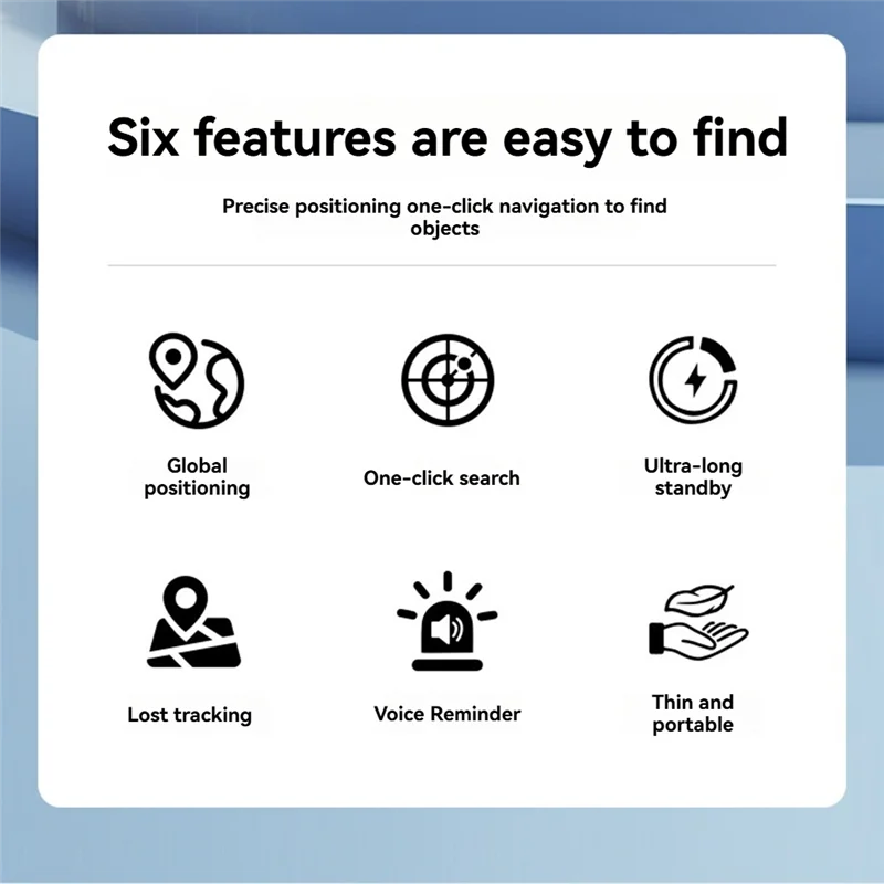 

B63B-3Pcs Smart Wallet Tracker Card Wireless Charging GPS Locator For Iphone Devices Find My Airtag Feature