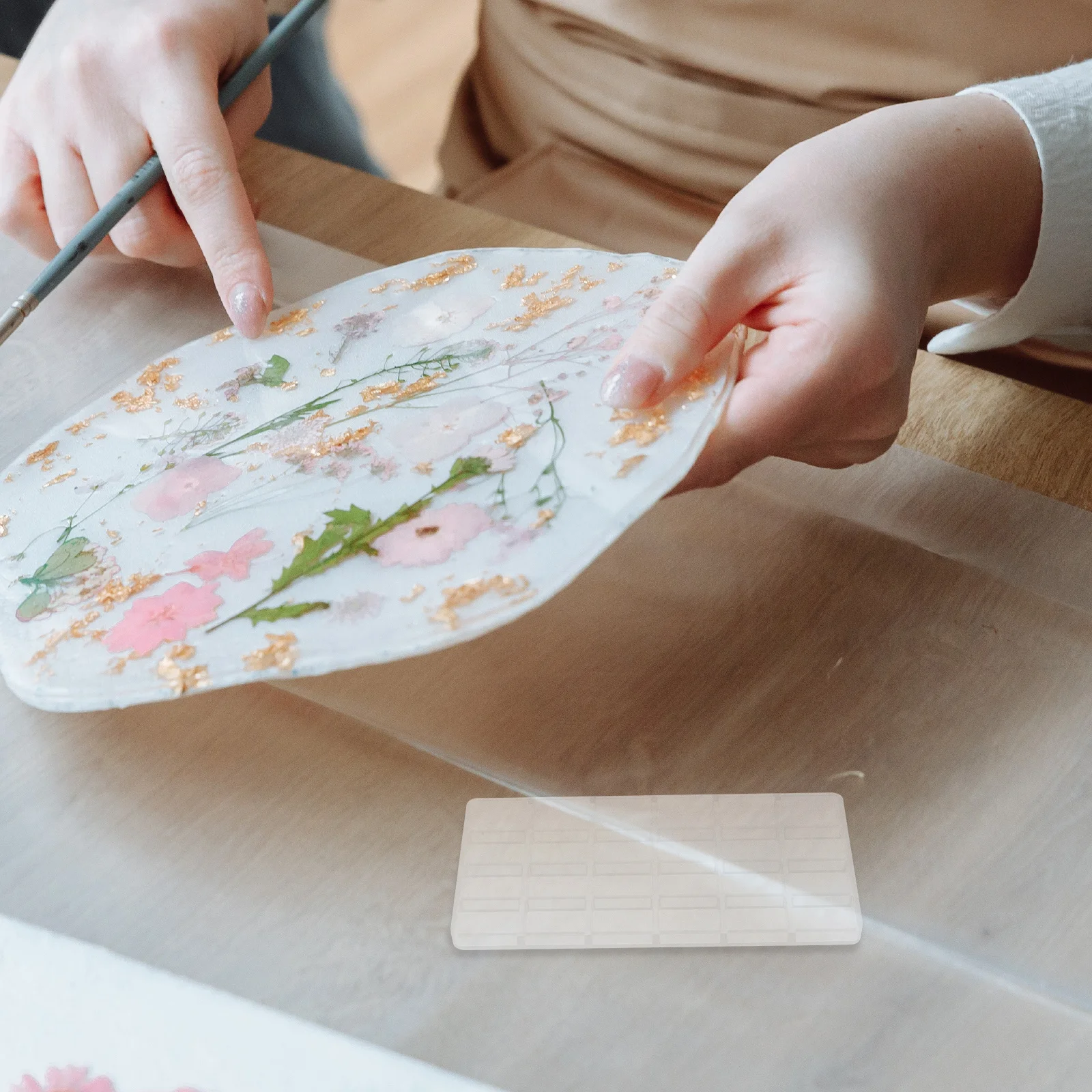 

Plastic Watercolor Paint Box Multiple Compartments Travel Art Painting Color Mixing Palette Portable Pigment Storage