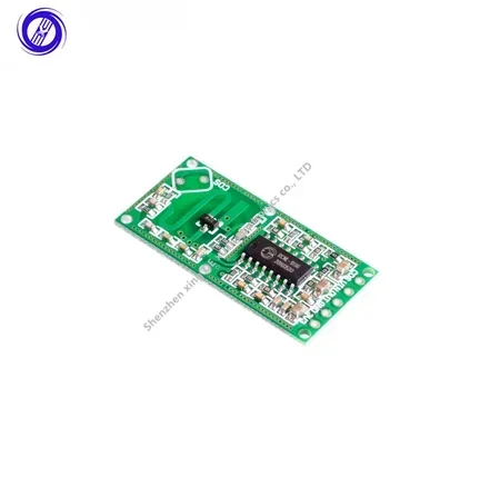 Módulo de sensor de radar de microondas RCWL-0516, interruptor de inducción de cuerpo humano, sensor inteligente